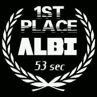 1st Place: Albi, 53 Seconds